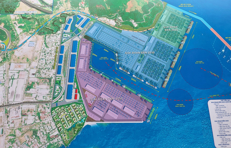 Cảng Liên Chiểu - hạt nhân hình thành khu thương mại tự do đầu tiên của Việt Nam tại Đà Nẵng. Ảnh: Hà Minh