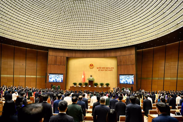 Ảnh: Tổng Bí thư Tô Lâm phát biểu tại Phiên khai mạc Kỳ họp thứ Nhất, Quốc hội khóa XVI. Nguồn: quochoi.vn