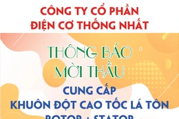 THÔNG BÁO MỜI THẦU