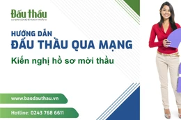 Hướng dẫn kiến nghị hồ sơ mời thầu