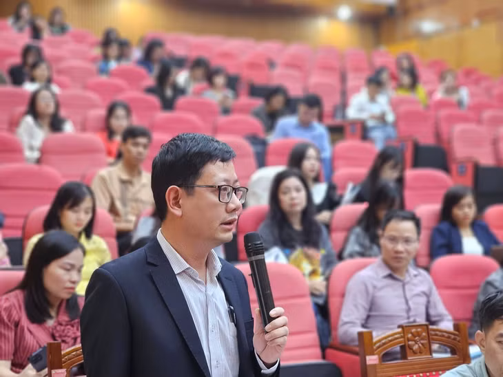 Ông Dương Đức Thiện - Phó Vụ trưởng Vụ Kế hoạch - Tài chính thuộc Bộ Y tế. Ảnh: Lê Tiên