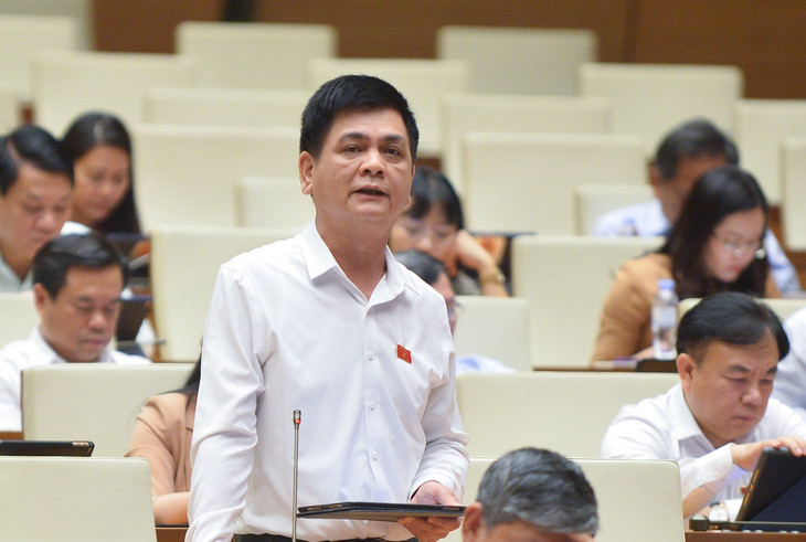 Phó Chủ tịch Hội đồng Dân tộc Nguyễn Lâm Thành (ĐBQH chuyên trách đoàn Thái Nguyên)