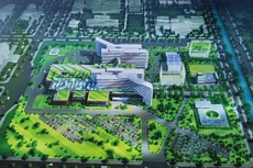 Phối cảnh Bệnh viện đa khoa Cà Mau quy mô 1.200 giường bệnh (ảnh internet)