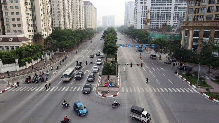 Sở Xây dựng Hà Nội điều chỉnh tổ chức giao thông đường Nguyễn Hoàng Tôn, đoạn từ Lạc Long Quân ra Võ Chí Công