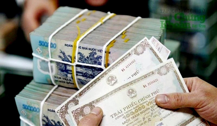 Huy động gần 25.860 tỷ đồng qua đấu thầu trái phiếu Chính phủ trong tháng 7. Ảnh minh họa