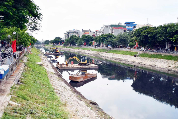 Một số dự án trọng điểm là cải tạo, chỉnh trang và bổ cập nước cho sông Tô Lịch