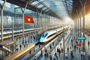 Theo tính toán sơ bộ, tổng quy mô đầu tư cho hệ thống đường sắt tốc độ cao Bắc - Nam trong 20 năm tới là khoảng 58 - 64 tỷ USD. Ảnh minh họa: Internet