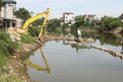 Liên danh 4 thành viên trúng gói thầu nạo vét sông Nhuệ (Hà Nội) 63 tỷ đồng