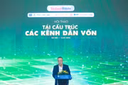 Phó Chủ tịch Ủy ban Chứng khoán Nhà nước Bùi Hoàng Hải phát biểu tại Hội thảo