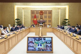 Phiên họp thứ 22 của Ban Chỉ đạo Nhà nước các công trình, dự án quan trọng quốc gia, trọng điểm ngành giao thông vận tải ngày 9/12/2025. Ảnh: ĐC