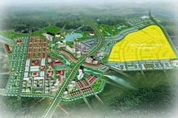 Ảnh sơ đồ Khu tái định cư Hồ Suối Lớn Ảnh: Internet