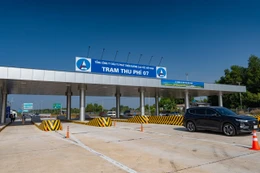 Giá dịch vụ sử dụng tuyến đường cao tốc Bến Lức - Long Thành là 2.000 đồng/PCU/km