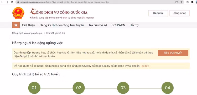 Gấp rút nộp hồ sơ đề nghị hỗ trợ người lao động bị ảnh hưởng bởi Covid-19
