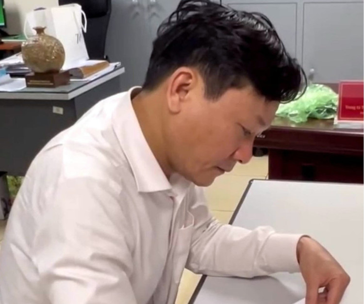 Bị can Chử Mạnh Hùng