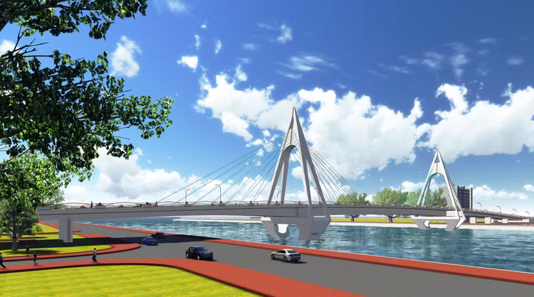 Phối cảnh cầu Rạch Vong