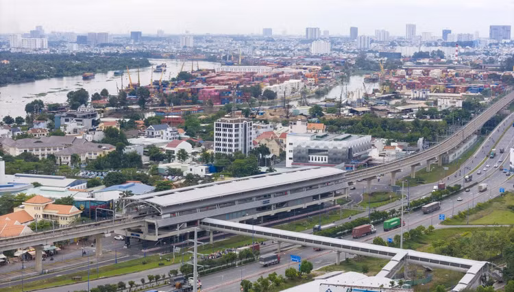 Khu vực quanh ga Phước Long thuộc phường Trường Thọ và Phước Long A là một trong 3 khu đất sẽ được đem ra đấu giá