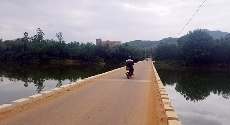 Dự án Xây dựng mới cầu vượt lũ Mỹ Thành bắc qua sông An Lão sẽ thay thế cầu tràn Mỹ Thành