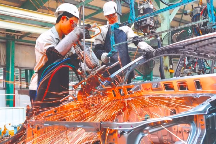 Chỉ số phát triển công nghiệp lĩnh vực công nghiệp hỗ trợ năm 2023 phấn đấu tăng trên 11 - 12%. Ảnh chỉ mang tính minh họa. Nguồn Internet