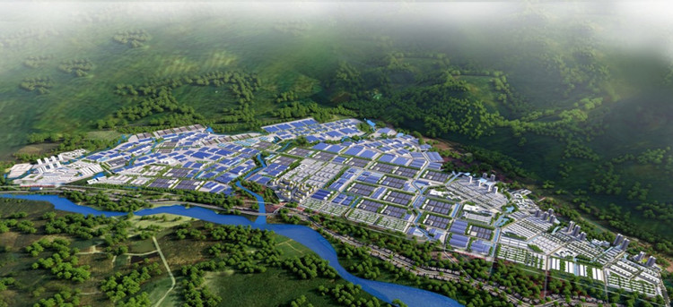 Phối cảnh dự án KCN Becamex Bình Định