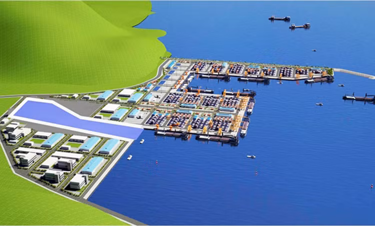 Phối cảnh Dự án cảng Liên Chiểu