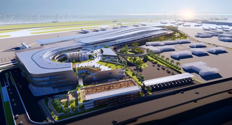 Phối cảnh nhà ga T3 sân bay Tân Sơn Nhất. Ảnh: ACV