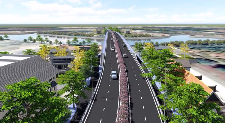 Phối cảnh đường cao tốc Tuyên Quang - Phú Thọ (ảnh internet)
