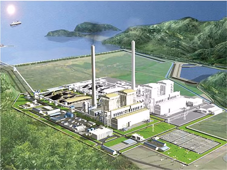 Phối cảnh Trung tâm Nhiệt điện Quảng Trạch