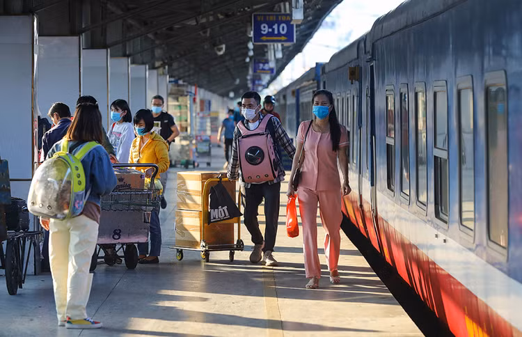 Các tàu được tăng cường chủ yếu kết nối Hà Nội, TP.HCM đến các tỉnh, thành phố thu hút lượng khách du lịch lớn. Ảnh: Internet