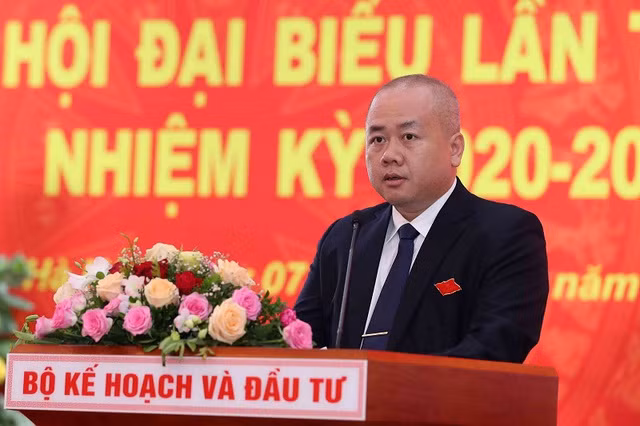 Tân Thứ trưởng Bộ Kế hoạch và Đầu tư Đỗ Thành Trung