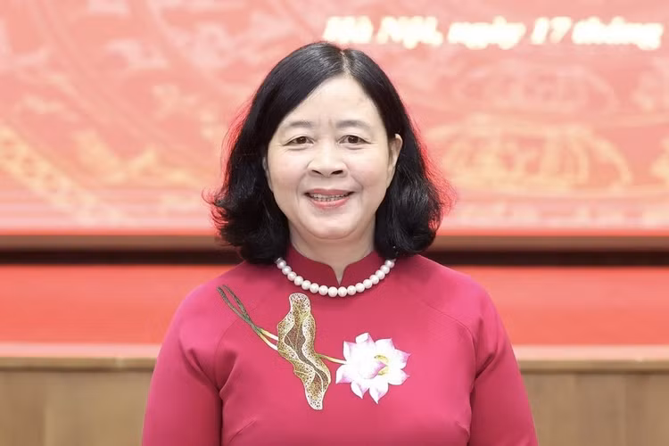 Bà Bùi Thị Minh Hoài, Bí thư Thành ủy, Trưởng đoàn đại biểu Quốc hội Hà Nội