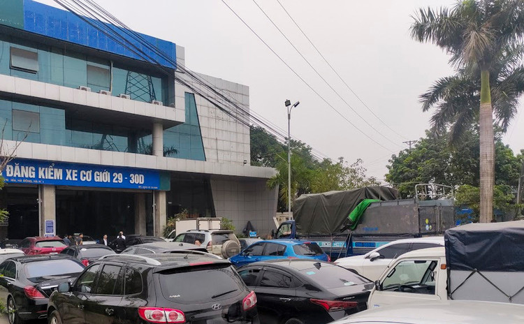 Hà Nội hiện còn 9 trung tâm đăng kiểm đang hoạt động