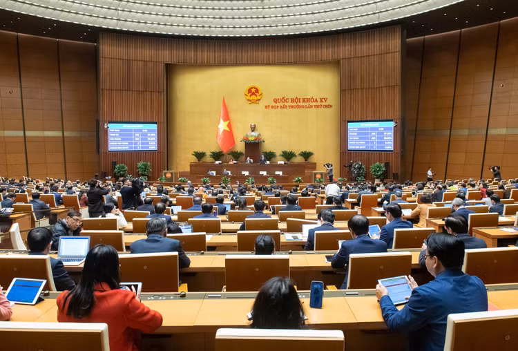 Quốc hội thông qua Luật Tổ chức Chính phủ (sửa đổi) với tỷ lệ tán thành cao