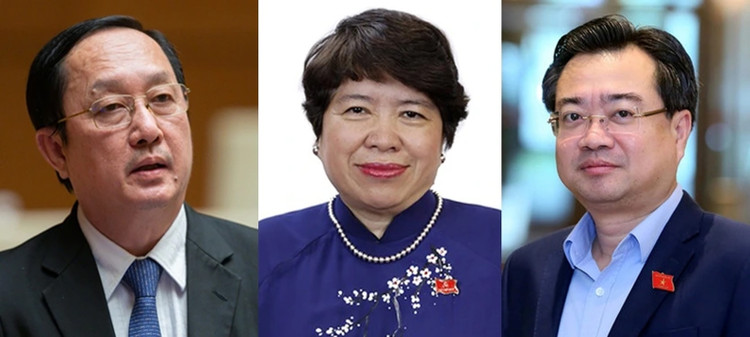 Ông Huỳnh Thành Đạt, bà Nguyễn Thúy Anh và ông Nguyễn Thanh Nghị