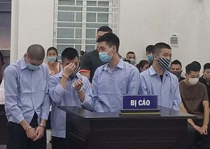 Các bị cáo trong vụ án Cướp tài sản đưa ra xét xử mới đây