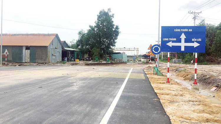 Dự án Tuyến đường kết nối vào cảng Phước An có tổng mức đầu tư khoảng 355,998 tỷ đồng. Ảnh chỉ mang tính minh họa. Nguồn Internet