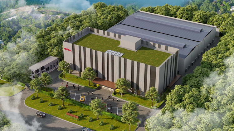 Ảnh phối cảnh dự án Trung tâm lưu trữ Viettel