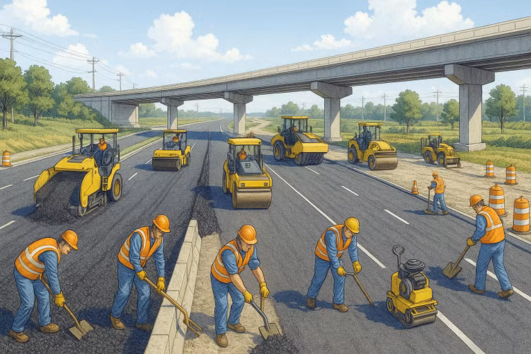 Hà Nội phê duyệt tuyến đường tỉnh lộ 429 được thiết kế 8 làn xe chạy. Ảnh minh họa: TL