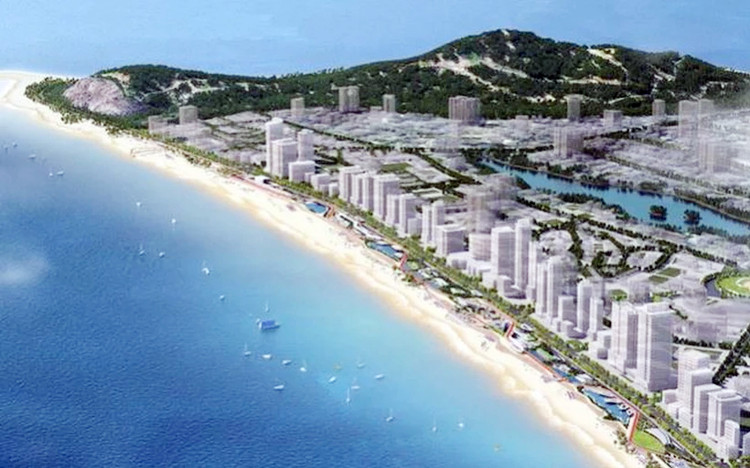 Phối cảnh quy hoạch Bãi Sau thành công viên