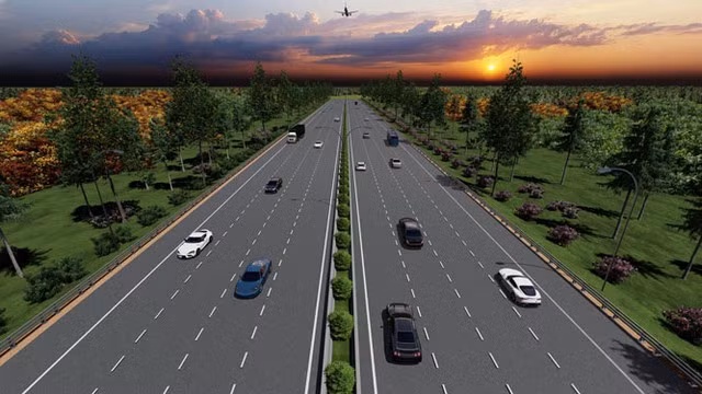 Phối cảnh cao tốc TPHCM - Mộc Bài