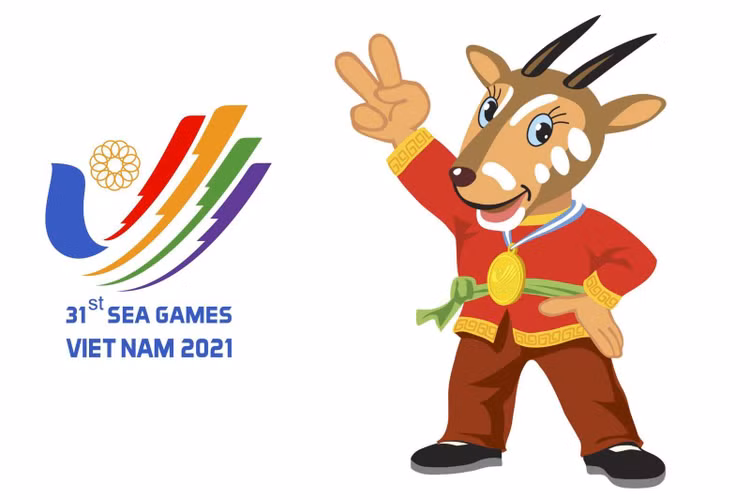 Sao La - linh vật của SEA Games 31.