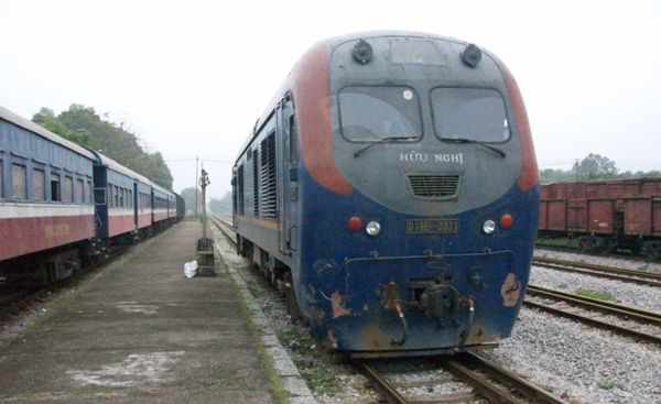 Ga liên vận quốc tế đường sắt Kép