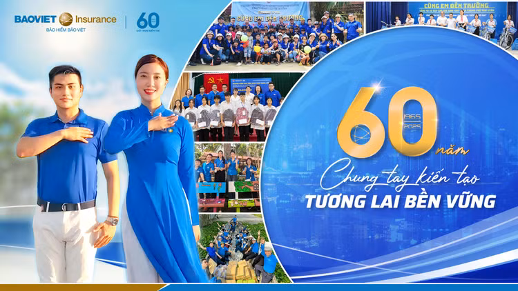 Tưng bừng mừng kỷ niệm 60 năm: Bảo hiểm Bảo Việt khao đại tiệc tri ân 15 tỷ đồng!
