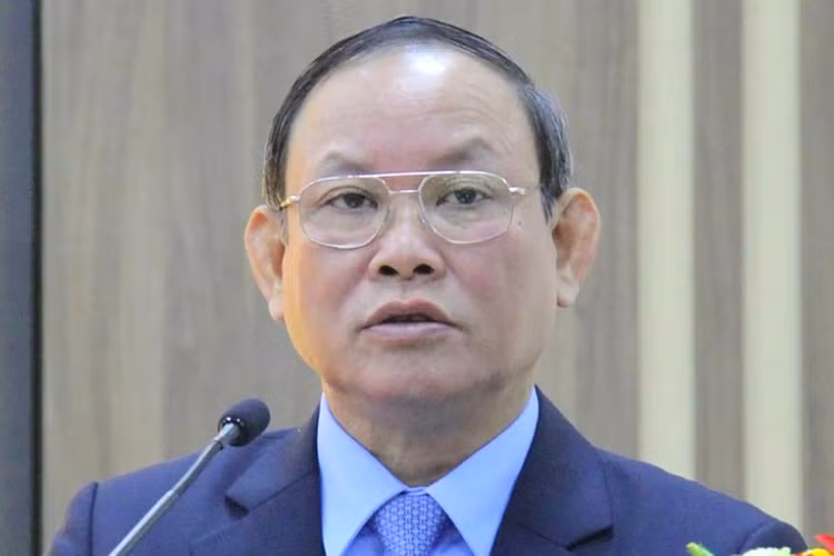 Ông Nguyễn Đức Thái khi đương chức. Ảnh: NXB Giáo dục VN