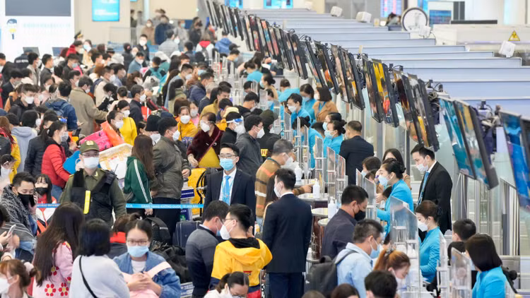 89 triệu lượt khách qua cảng hàng không trong 9 tháng. Ảnh minh họa