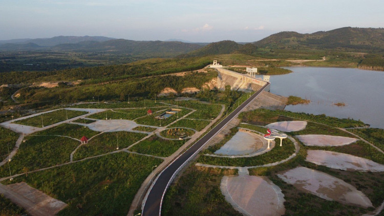 Tổng thể Dự án Hồ chứa nước Ea H’leo 1. Ảnh chỉ mang tính minh họa. Nguồn Internet
