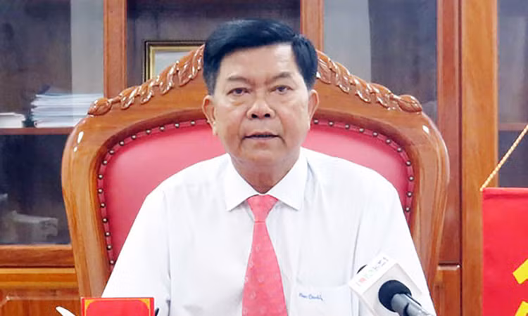 Ông Trần Văn Cần, nguyên Chủ tịch UBND tỉnh Long An. Ảnh: Báo Long An