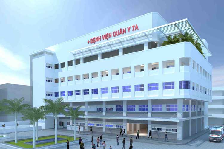 Phối cảnh Bệnh viện Quân y 7A