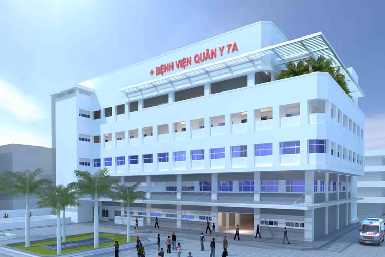 Phối cảnh Bệnh viện Quân y 7A