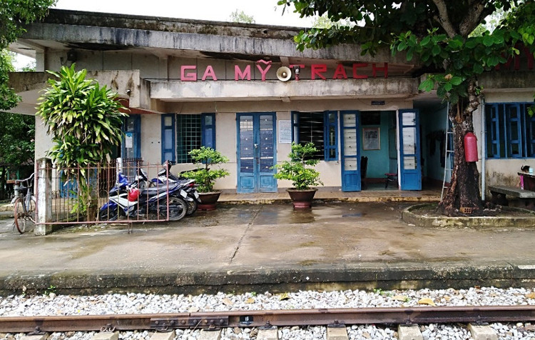 Đường sắt sẽ đón trả khách tại ga Mỹ Trạch (Quảng Bình) để phục vụ nhu cầu đi lại của người dân