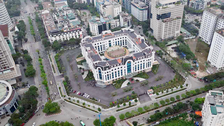 Trụ sở Đảng ủy - UBND phường cầu Giấy